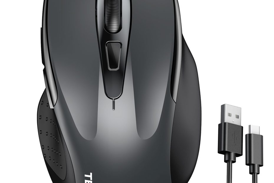 TECKNET Wireless Bluetooth Mouse Grey Review