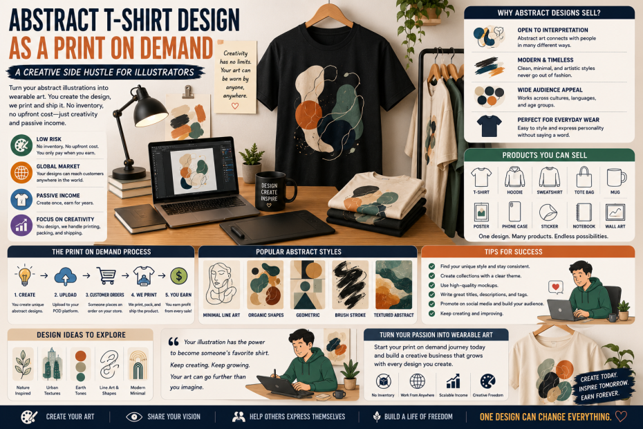 How to Make $100 a Month With Print on Demand
