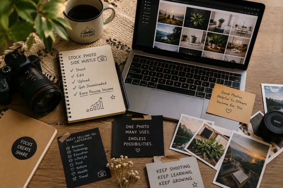 Selling Stock Photos as a Side Hustle: Turn Everyday Moments Into Passive Income