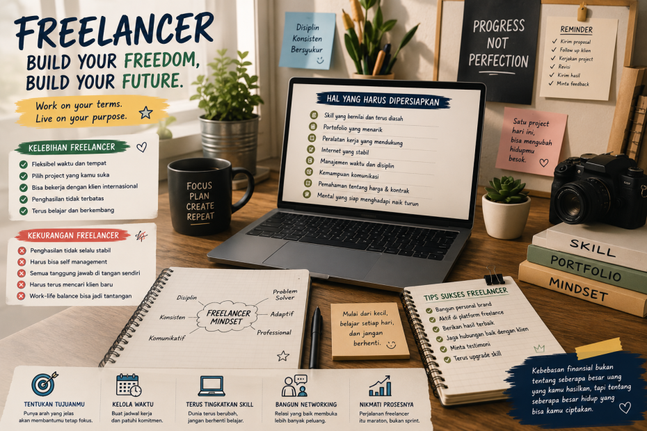 Freelancing Tips for Beginners: Pros, Cons, and How to Prepare